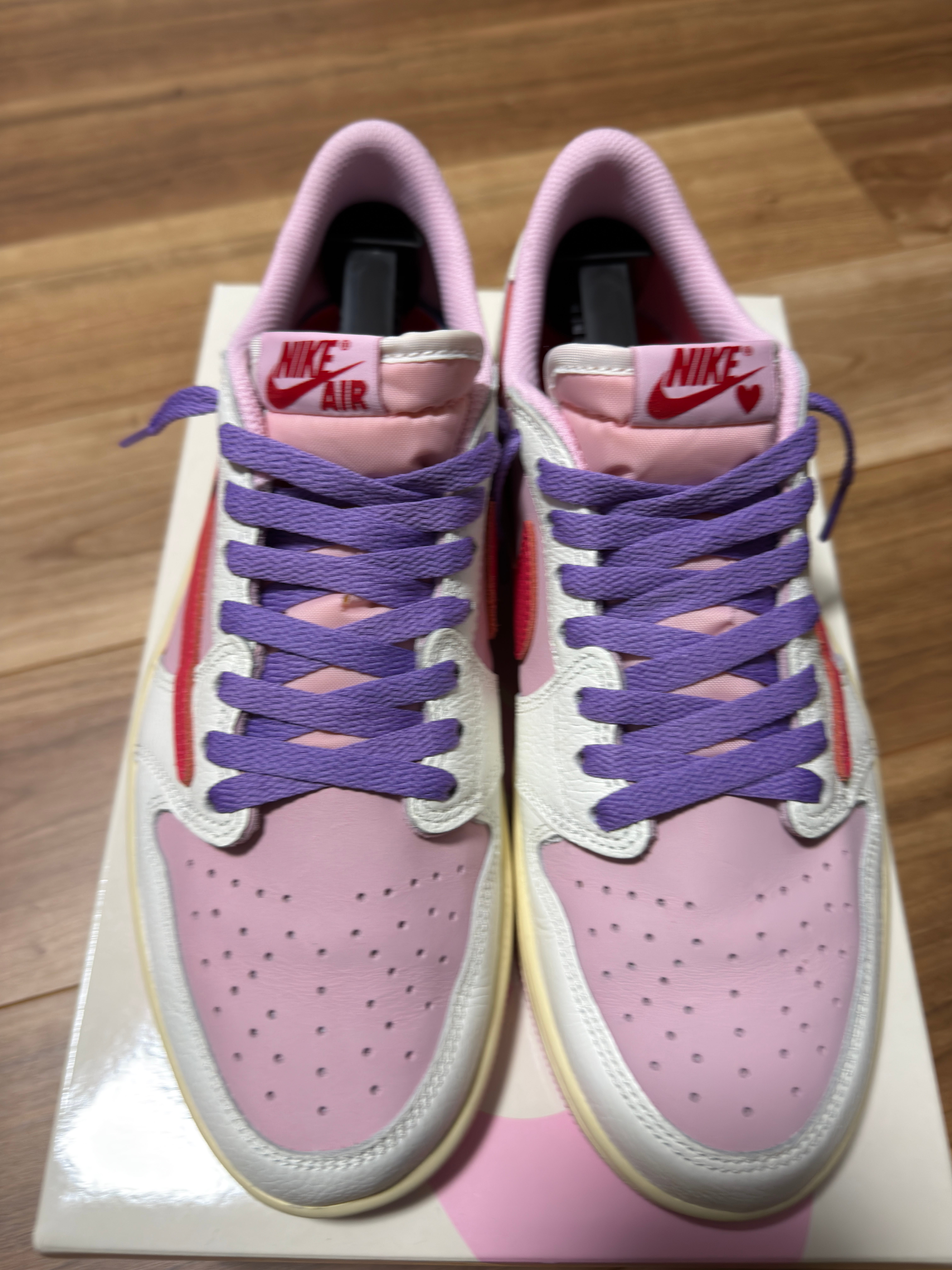 Travis Scott × Nike Air Jordan 1 Retro Low OG "Sail/Tropical Pink"