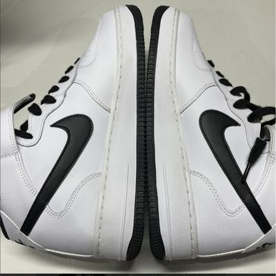 Nike Air Force 1 Mid "White/Black"