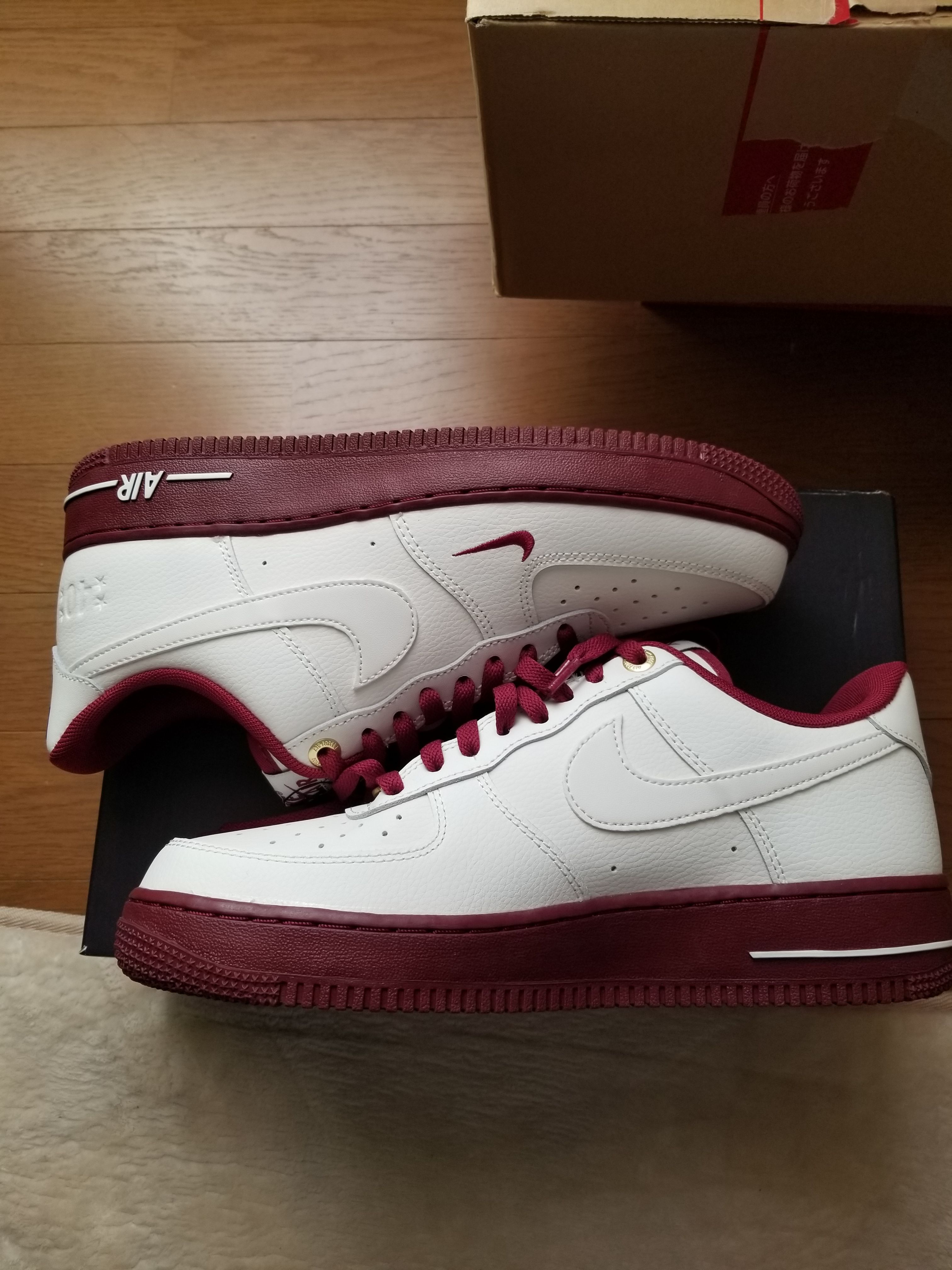 ナイキ ウィメンズ エアフォース1 ロー40thアニバーサリーセイルチームレッド Nike Women's Air Force 1 Low 40th Anniversary 