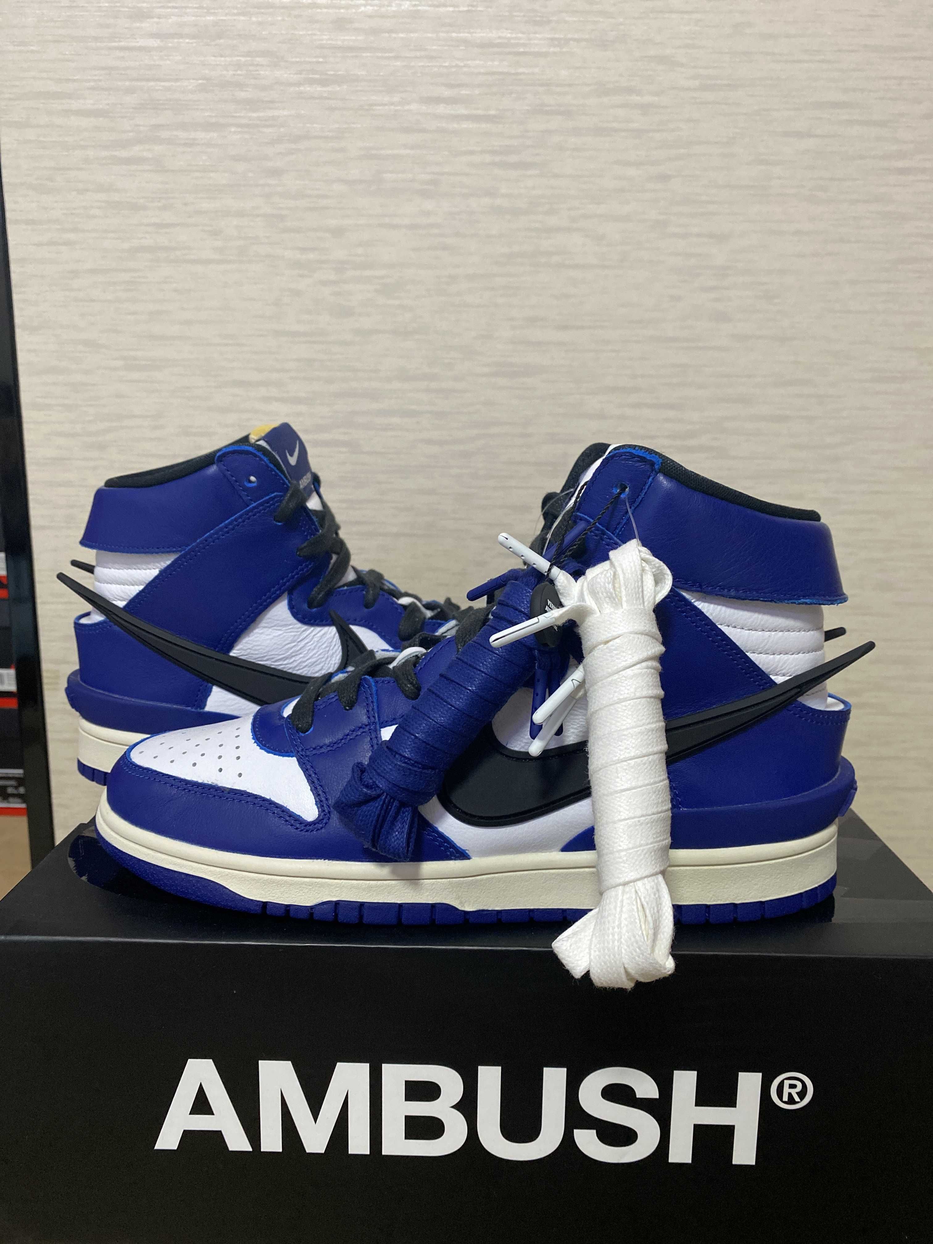 AMBUSH × NIKE DUNK HIGH "DEEP ROYAL"