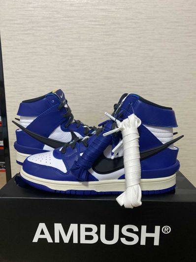 AMBUSH × NIKE DUNK HIGH "DEEP ROYAL"