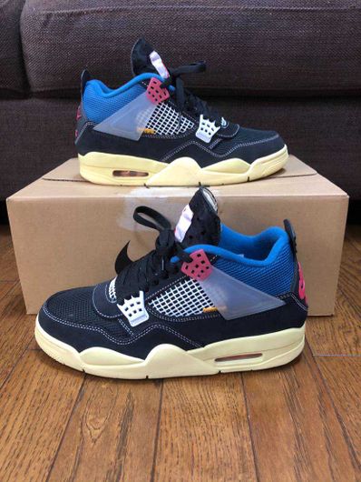 UNION × NIKE AIR JORDAN 4 "OFF NOIR"
