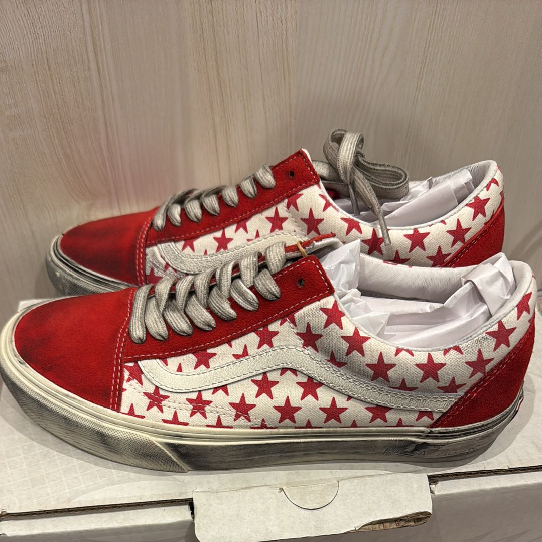 Bianca Chandon × Vault by Vans Old Skool VLT LX "Red/White"