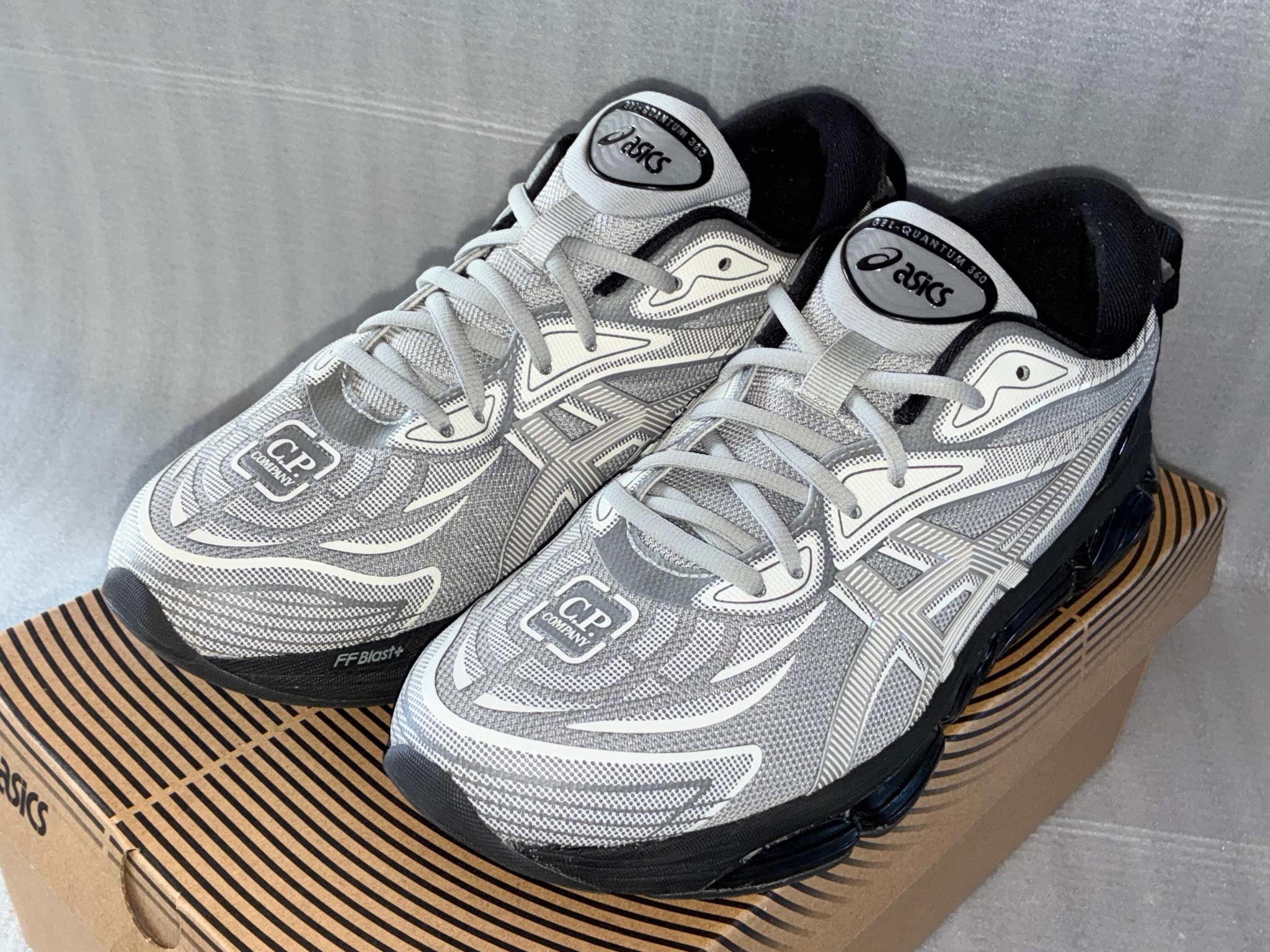 C.P. Company × Asics Gel-Quantum 360 8 "Cement Grey"