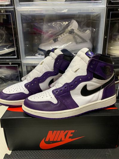 Nike Air Jordan 1 Retro High OG "Court Purple White/Black" (2020)