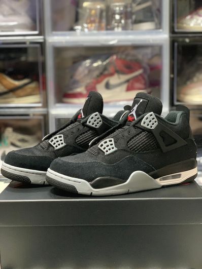Nike Air Jordan 4 SE "Black and Light Steel"