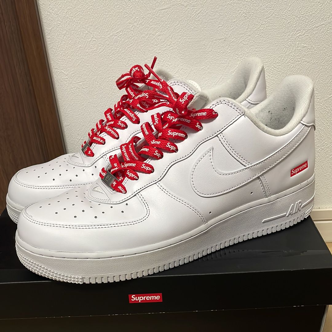 Supreme × Nike Air Force 1 Low "White"