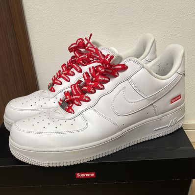 Supreme × Nike Air Force 1 Low "White"