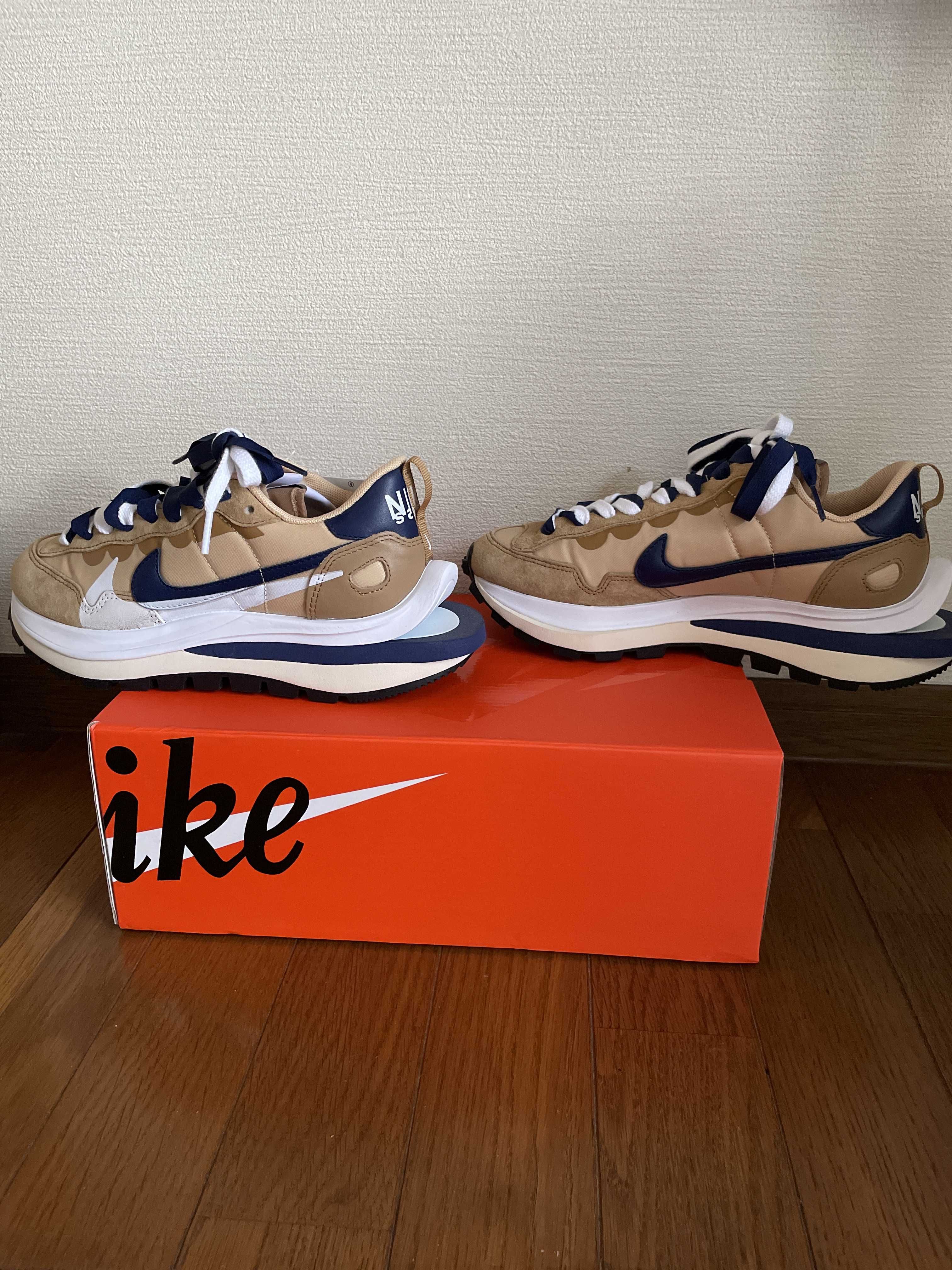 Sacai × Nike Vapor Waffle "Sesame And Blue Void"