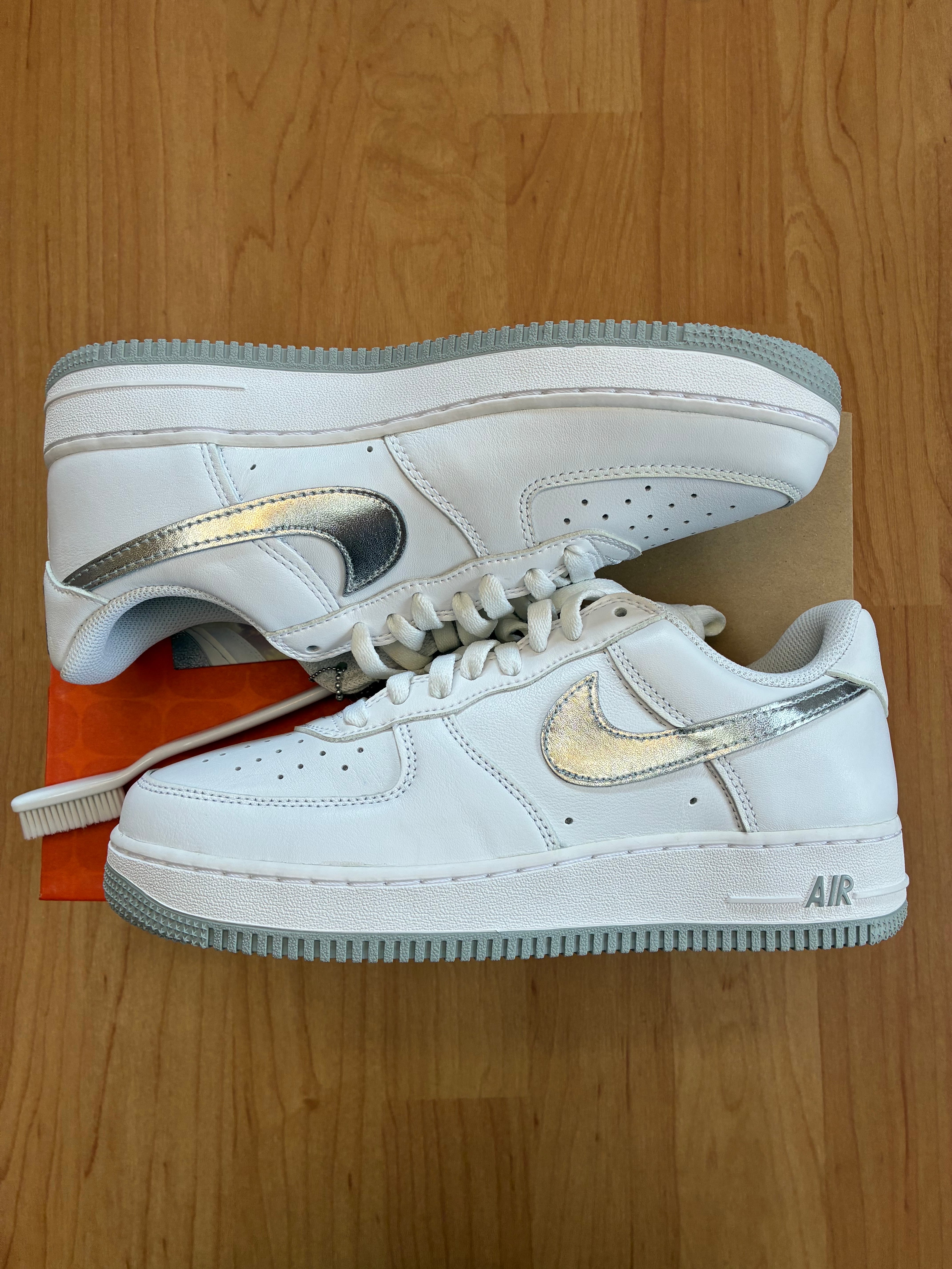 Nike Air Force 1 Low Color of the Month "Silver Swooshes"