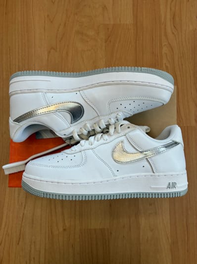Nike Air Force 1 Low Color of the Month "Silver Swooshes"