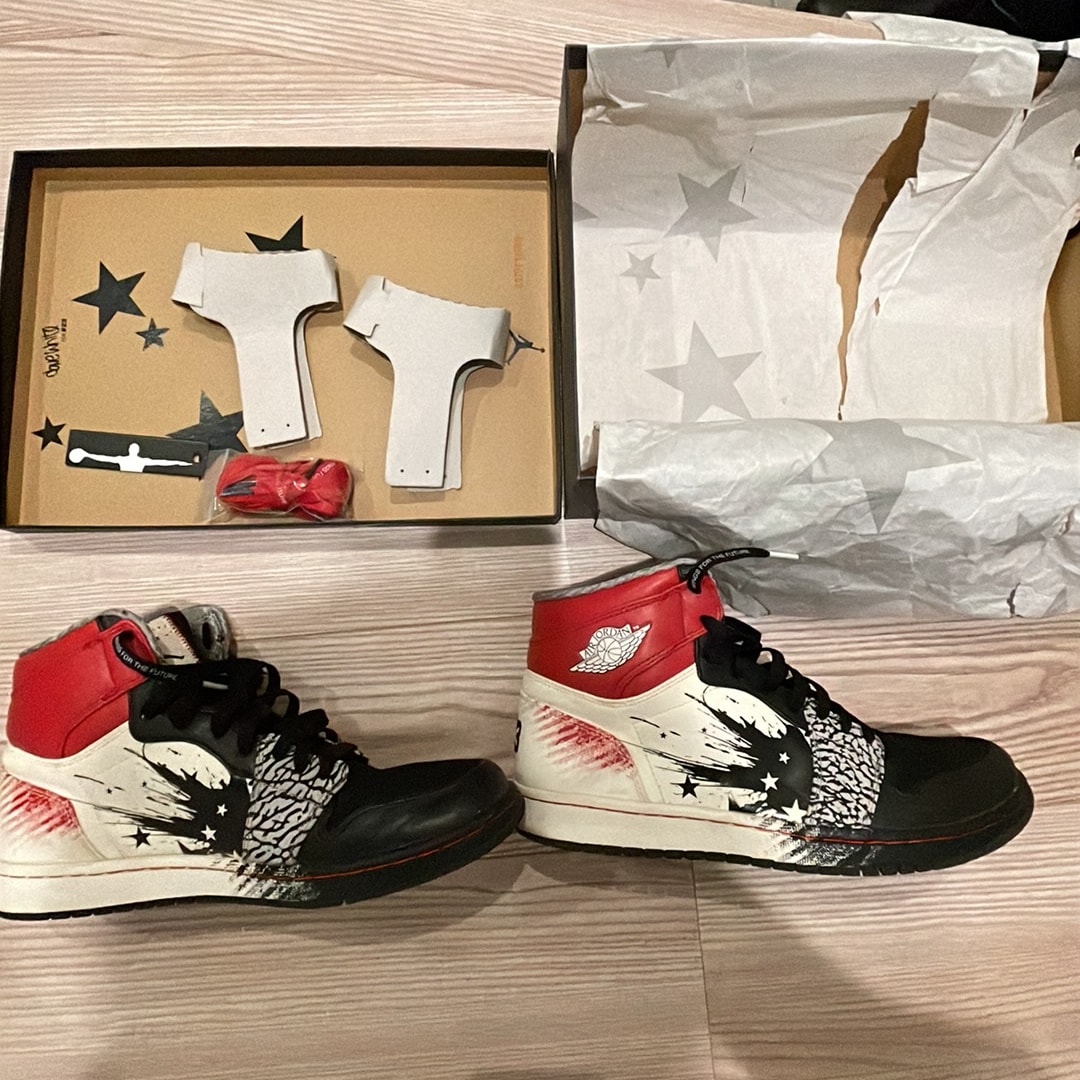 Dave White × Nike Air Jordan 1 Retro High "Wings for the Future"