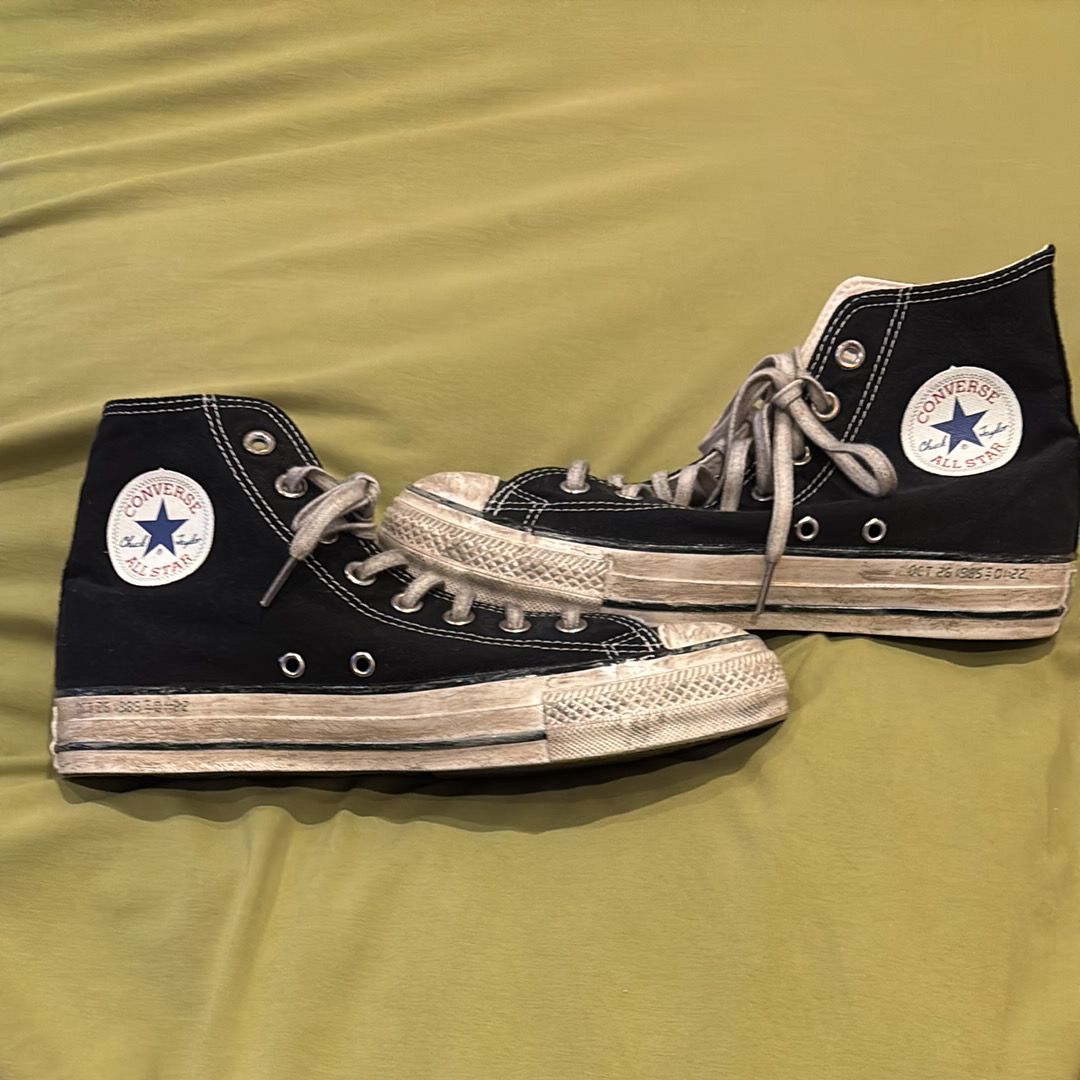 Back To The Future × Converse All Star US MT Hi "Black"