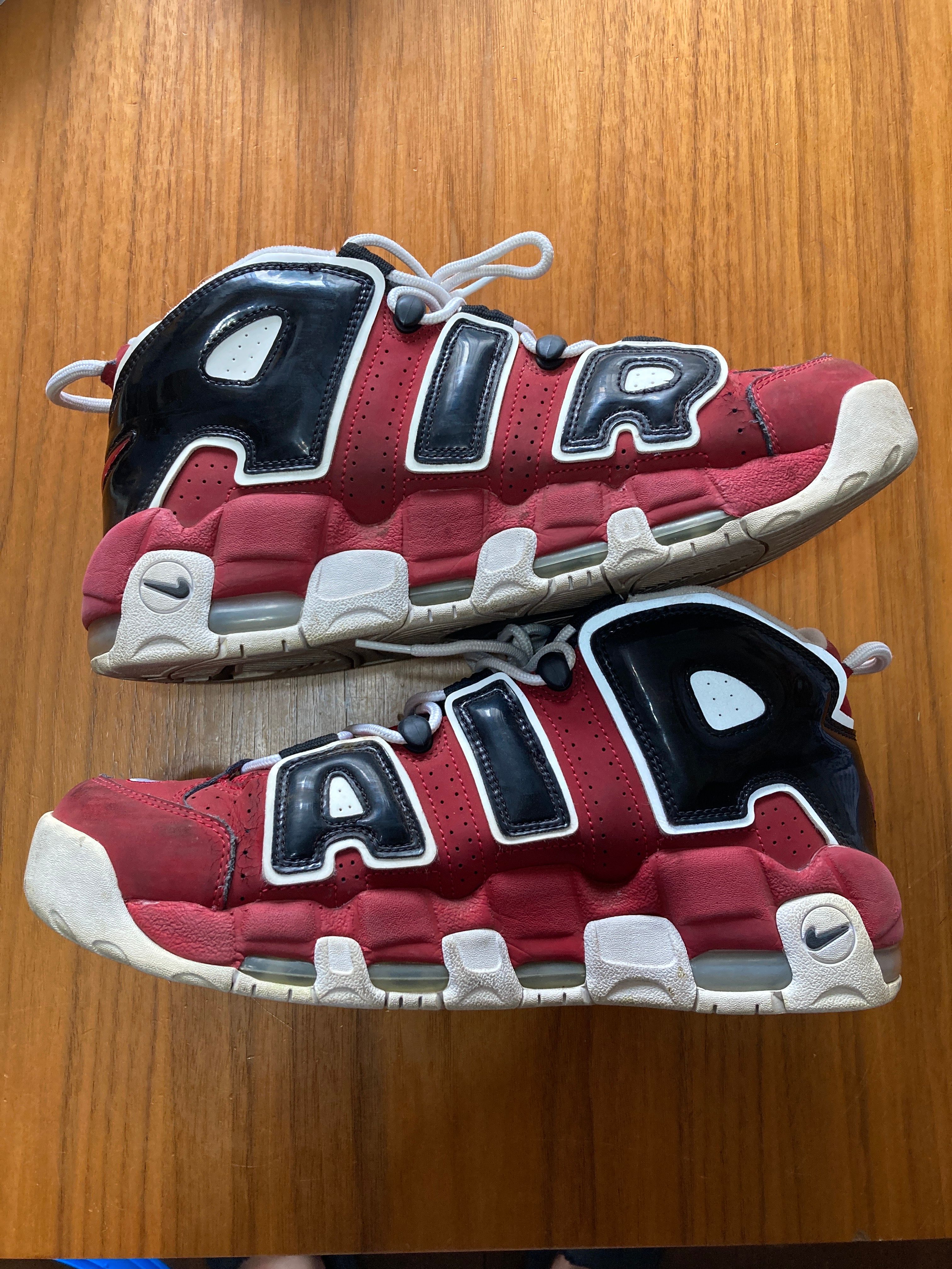 Nike Air More Uptempo ’96 "Black and Varsity Red" (2021)