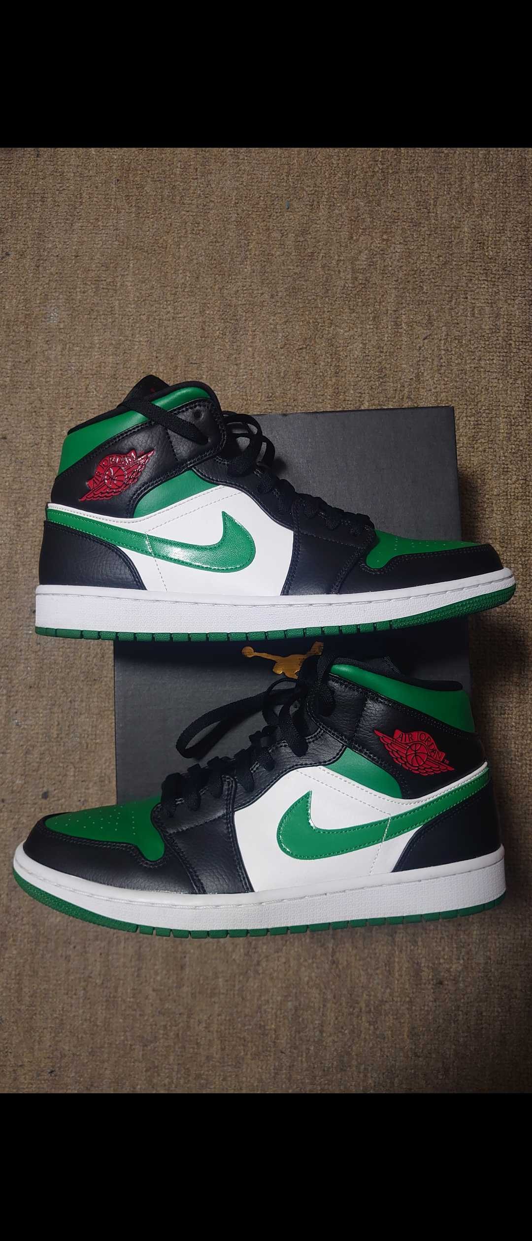 NIKE AIR JORDAN 1 MID "PINE GREEN"