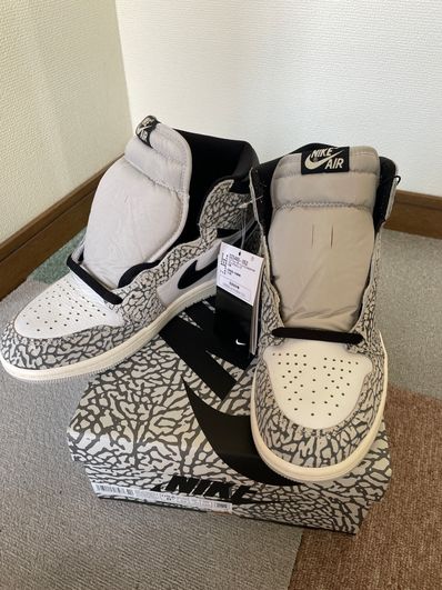 Nike Air Jordan 1 High OG "White Cement/Safari"