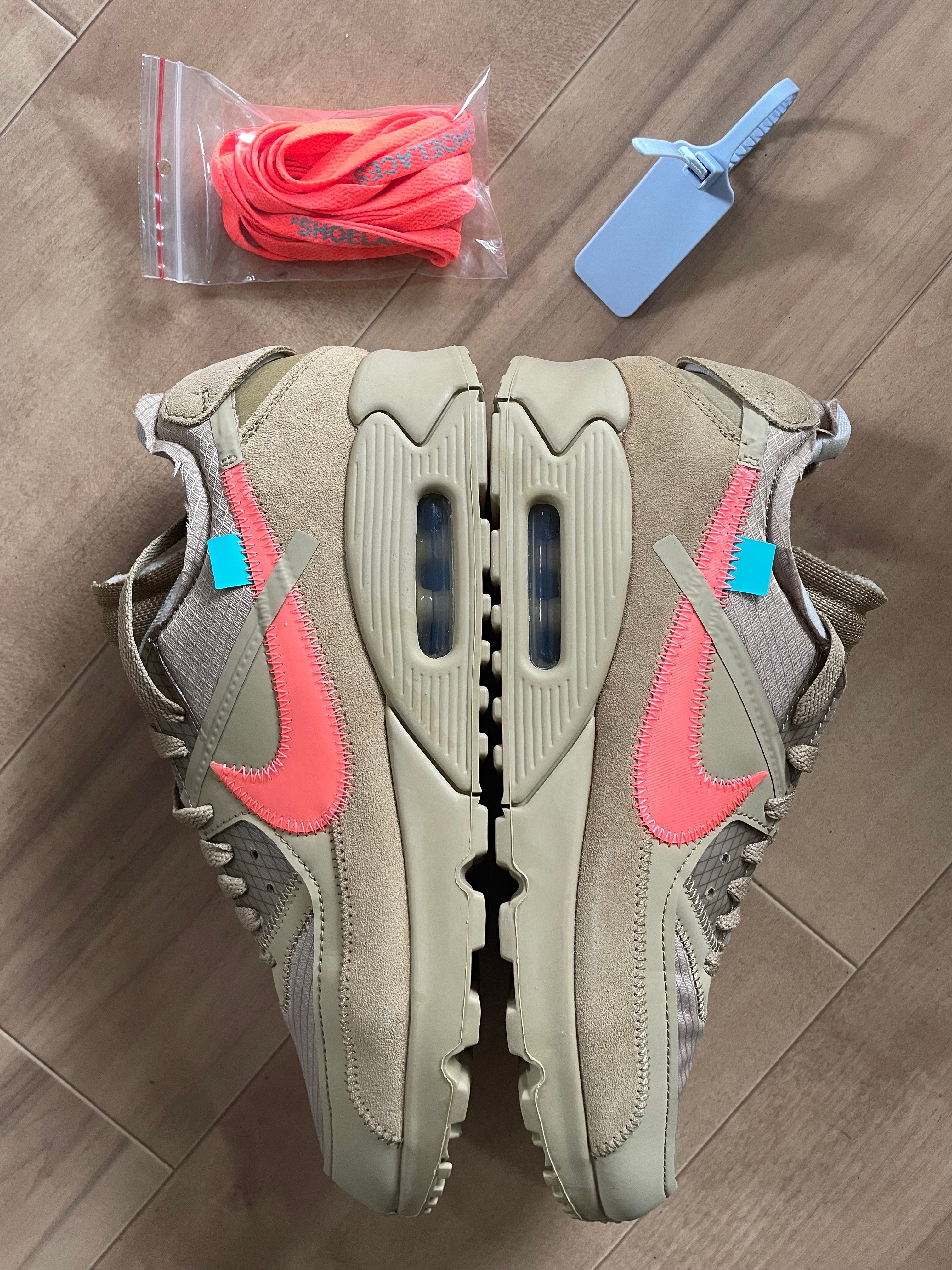 Off-White × Nike Air Max 90 "Desert Ore"