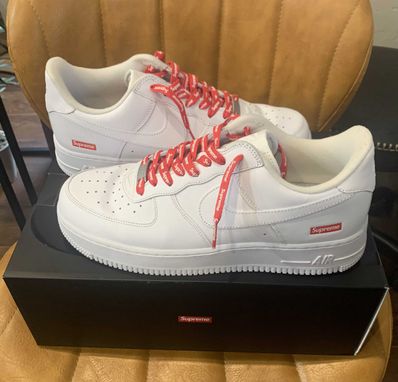 Supreme × Nike Air Force 1 Low "White"