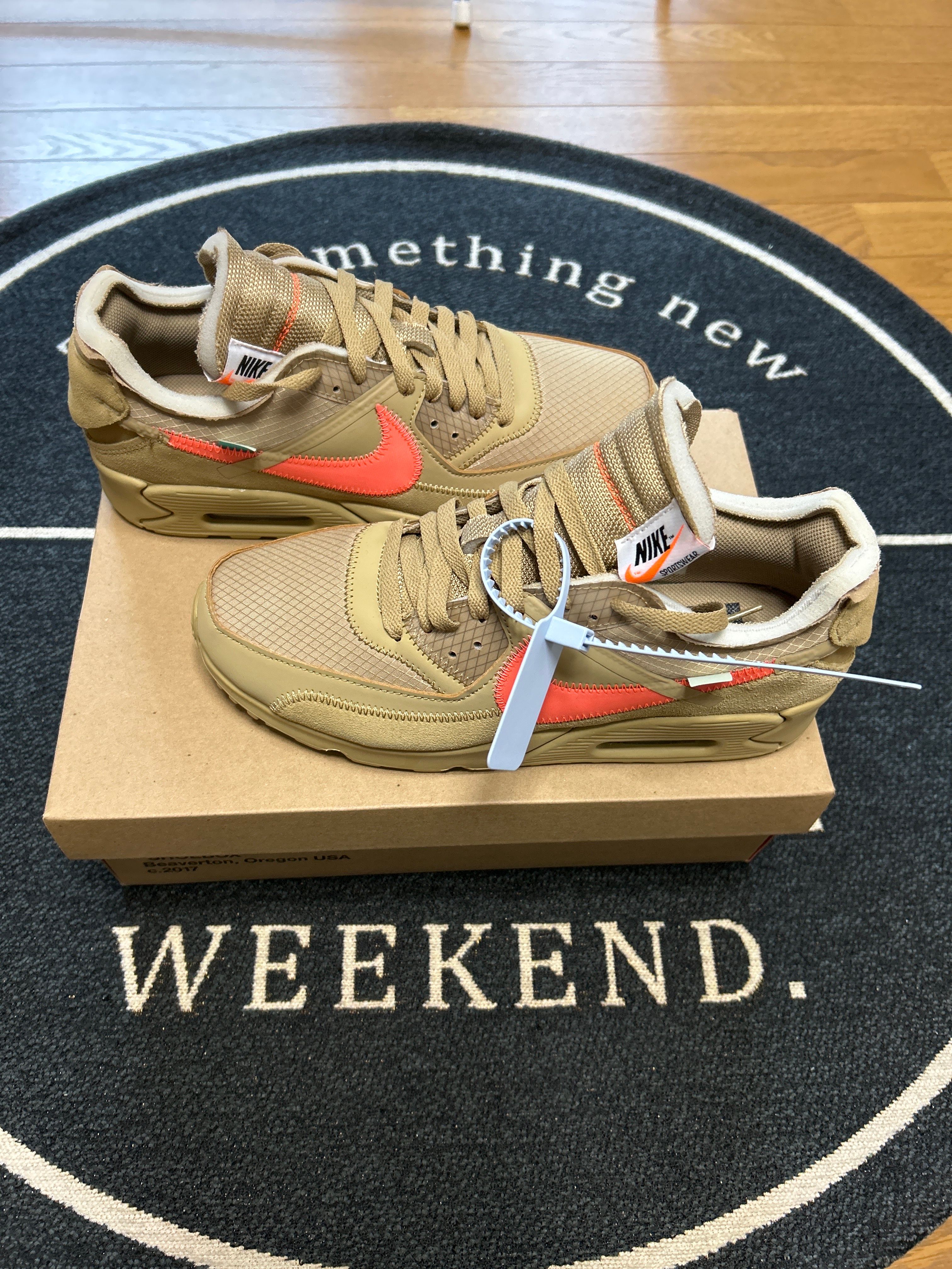 Off-White × Nike Air Max 90 "Desert Ore"