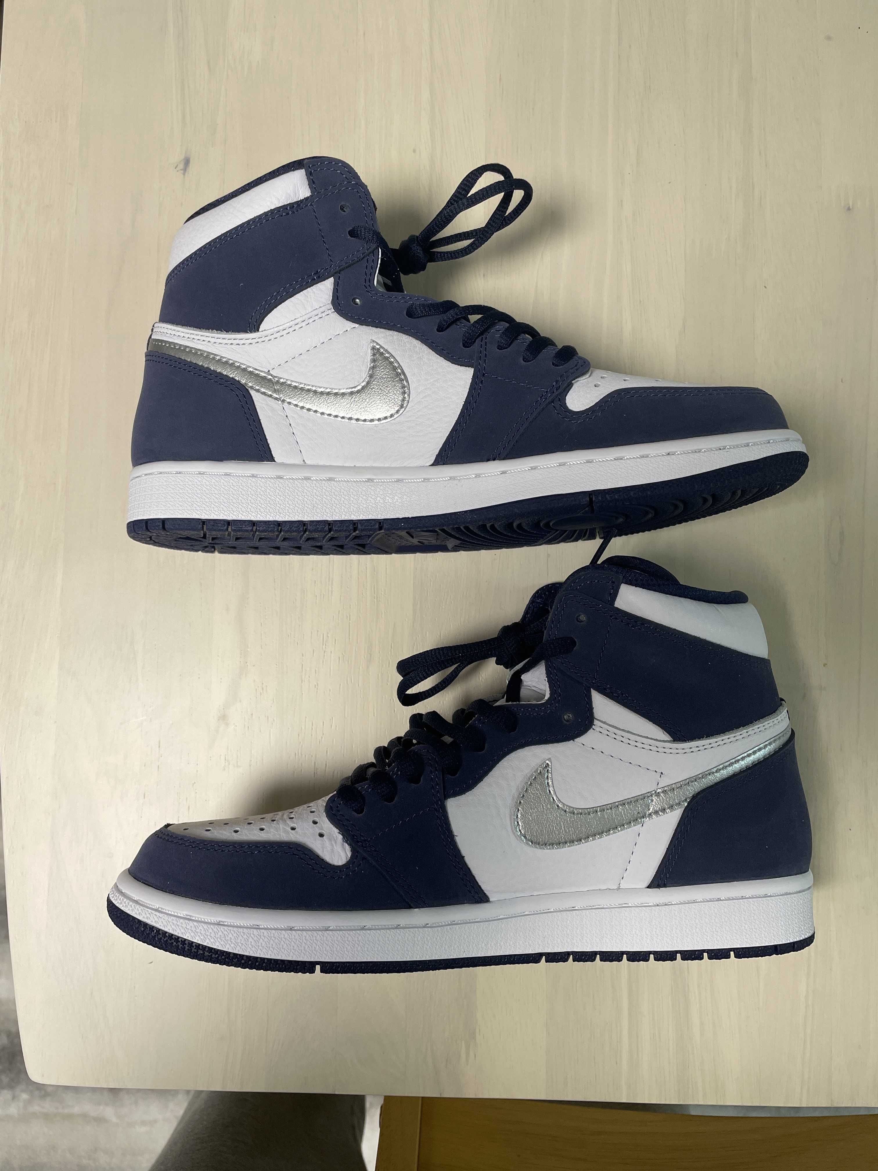 Nike Air Jordan 1 High OG CO.JP "White/Midnight Navy" (2020)(ブリーフケースなし)