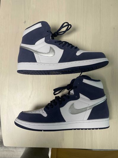 Nike Air Jordan 1 High OG CO.JP "White/Midnight Navy" (2020)(ブリーフケースなし)