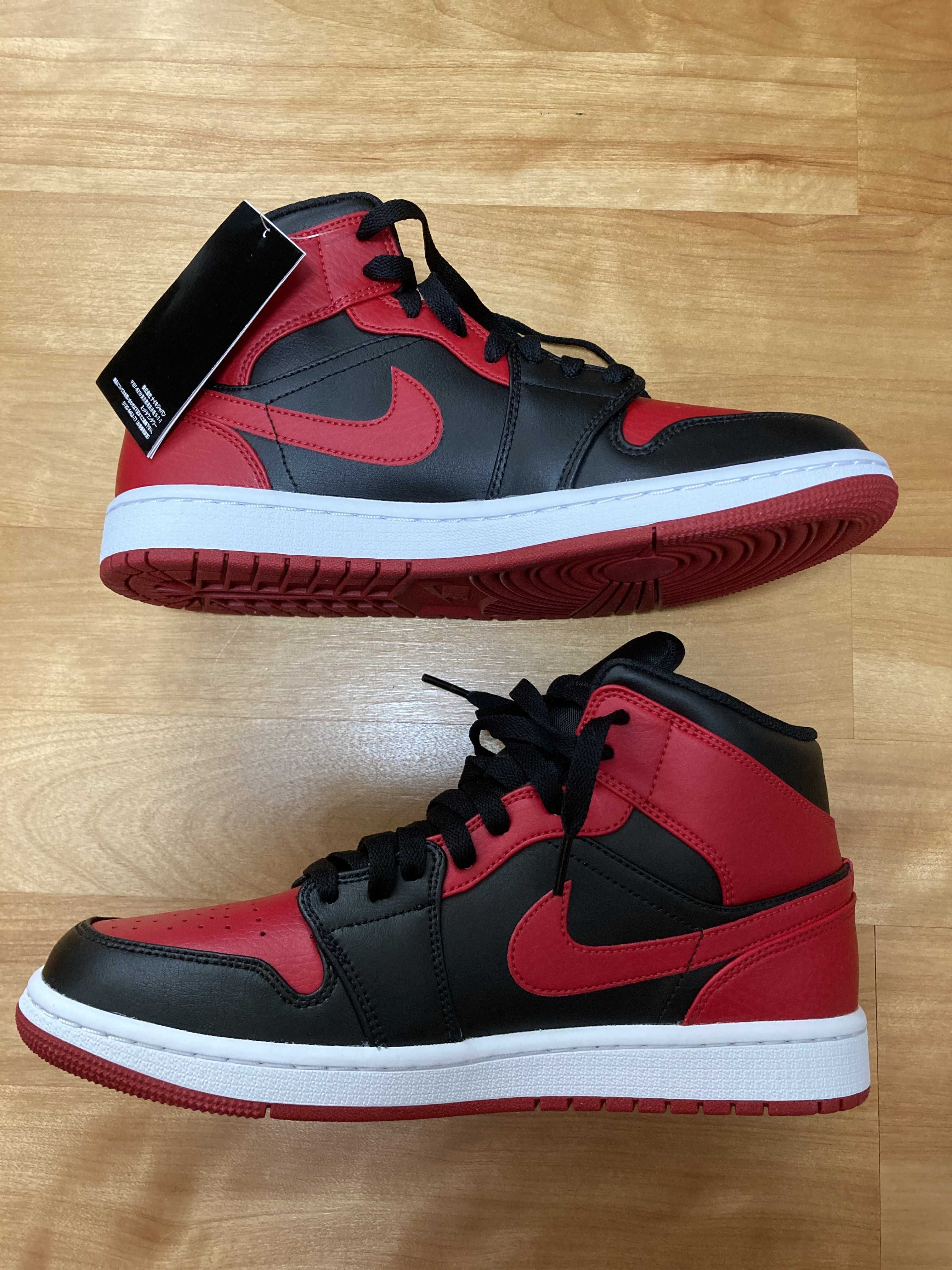 Nike Air Jordan 1 Mid "Bred"