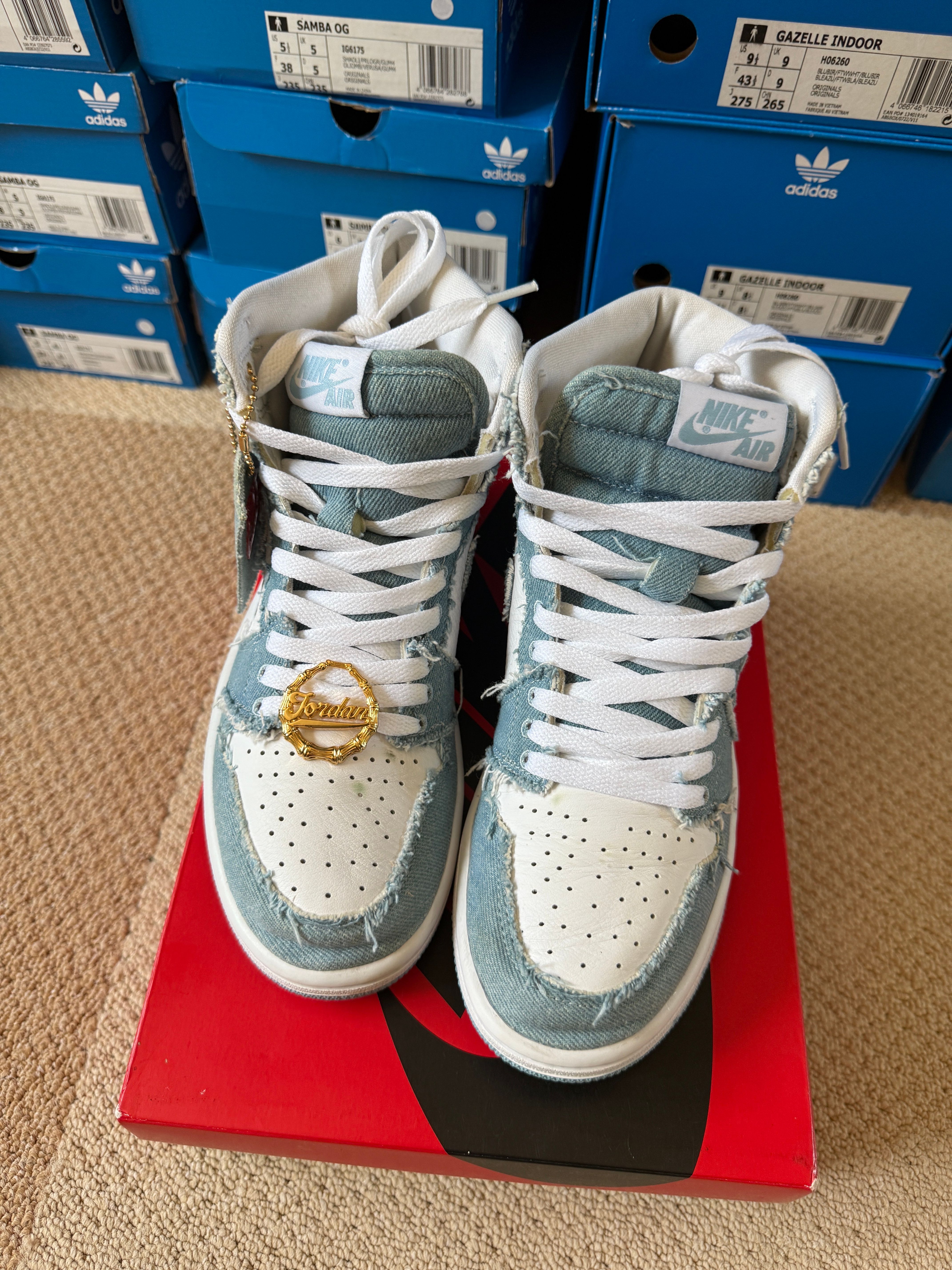 Nike Women's Air Jordan 1 High OG "Denim"