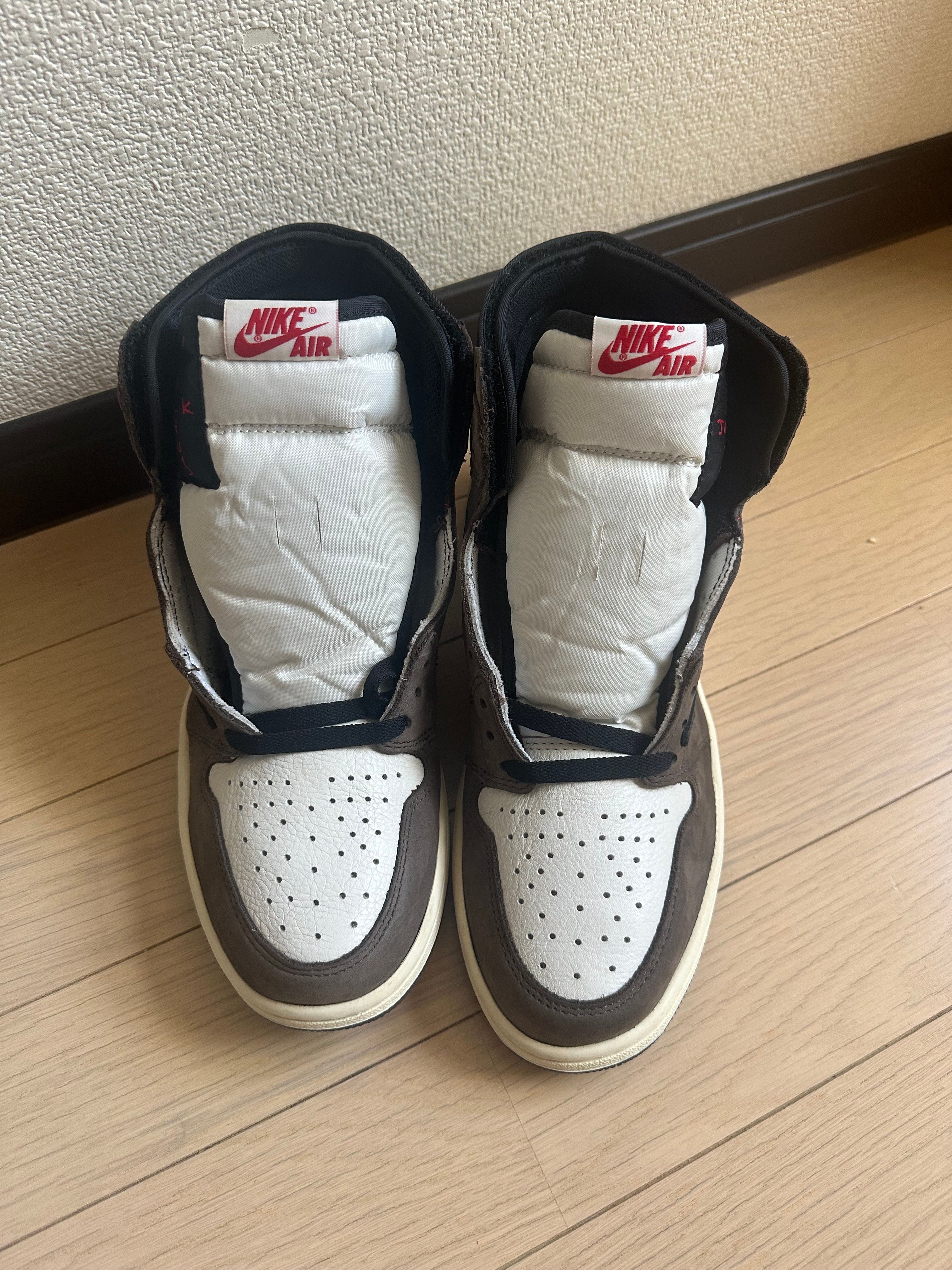 Travis Scott × Nike Air Jordan 1 Retro High OG TS SP "Sail/Dark Mocha"