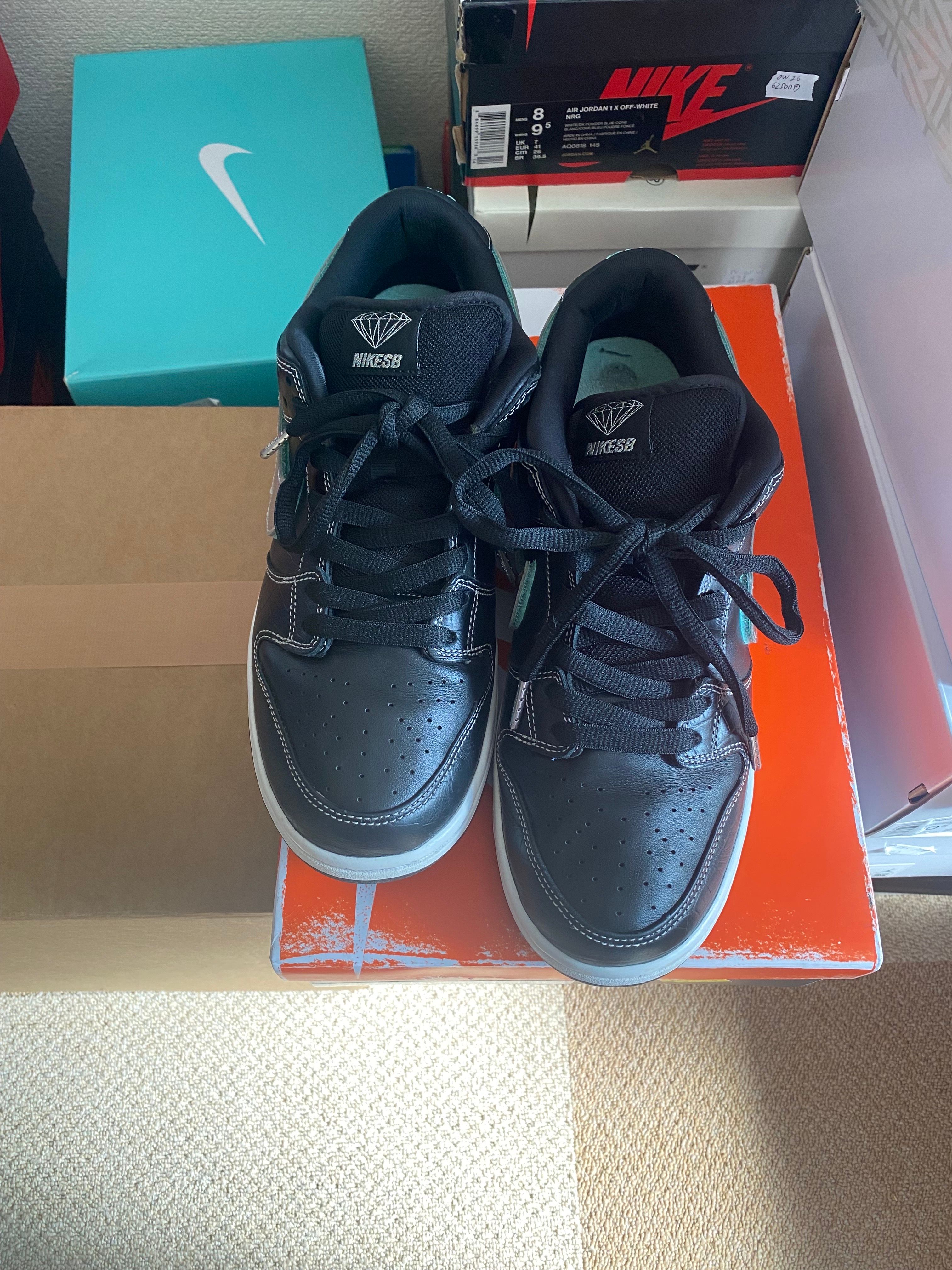 Diamond Supply Co. × Nike SB Dunk Low Pro "Black"