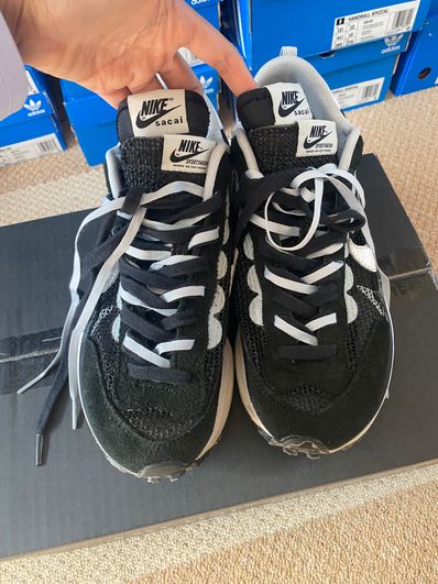 sacai × Nike Vapor Waffle "Black and White"