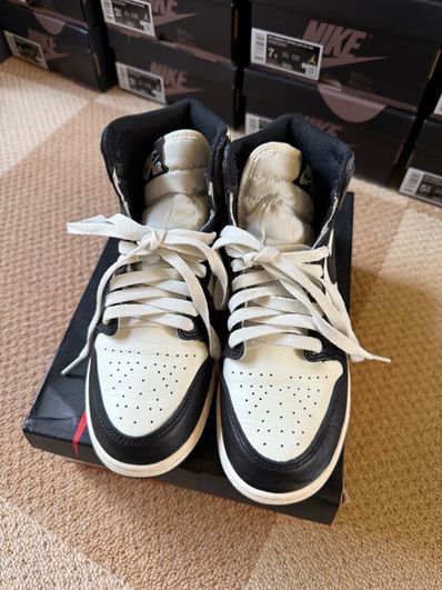 Nike GS Air Jordan 1 High OG "Sail/Dark Mocha/Black"