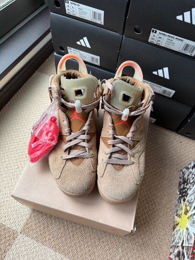 Travis Scott × Nike Air Jordan 6 "British Khaki"