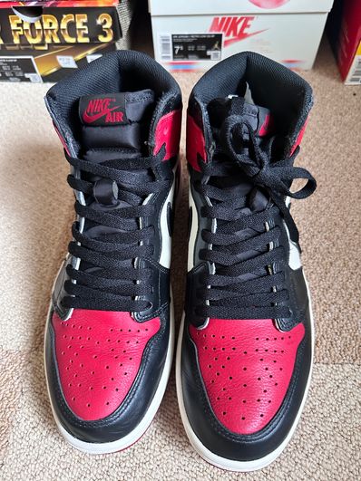 Nike Air Jordan 1 Retro High OG "Bred Toe"