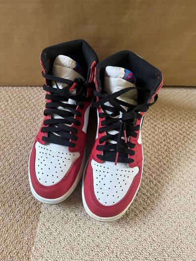 Spiderman × Nike Air Jordan 1 Origin Story "Gym Red/White/Photo Blue/Black"