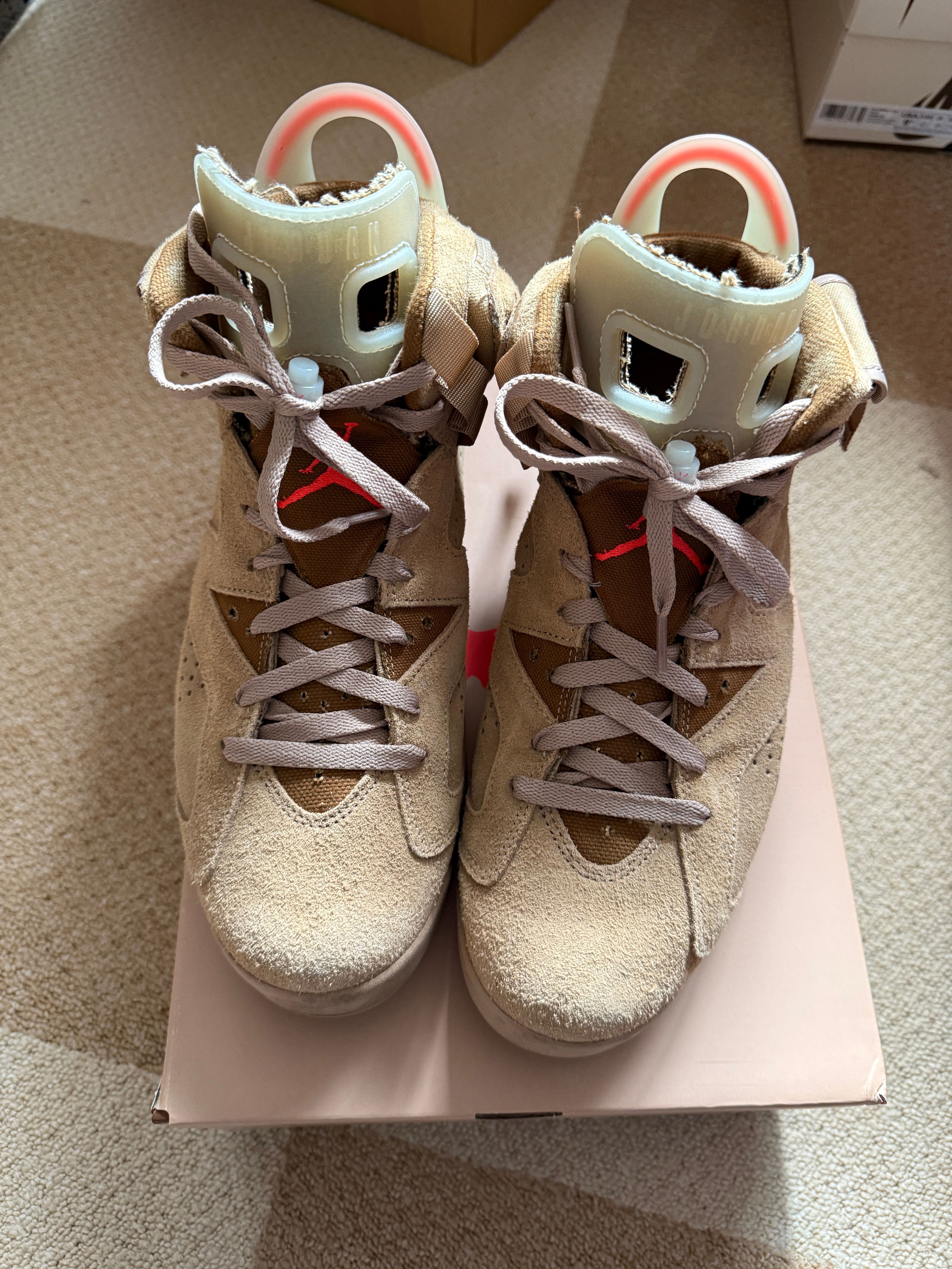 Travis Scott × Nike Air Jordan 6 "British Khaki"