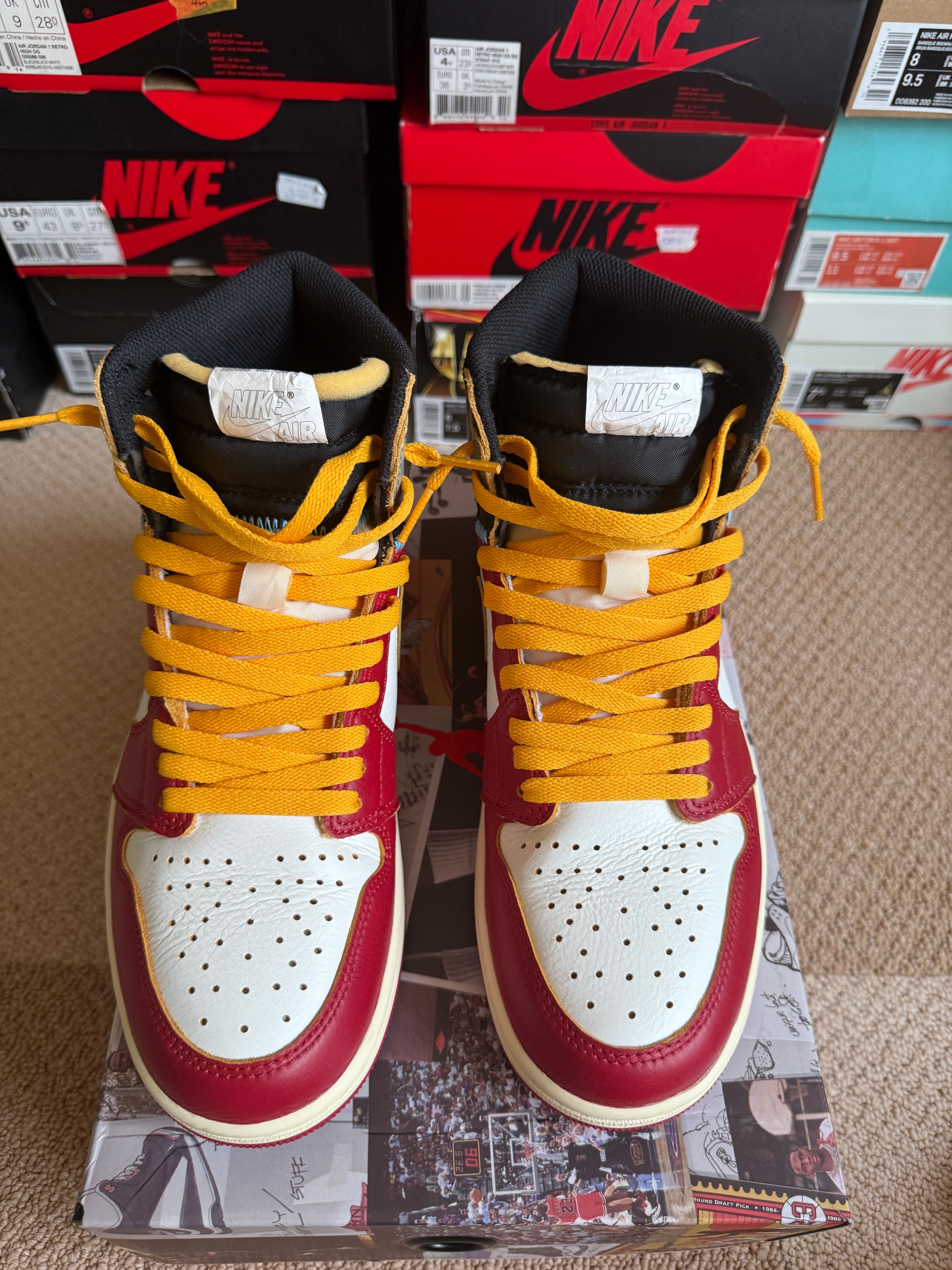 UNION × Nike Air Jordan 1 Retro High OG "Chicago/Shadow"