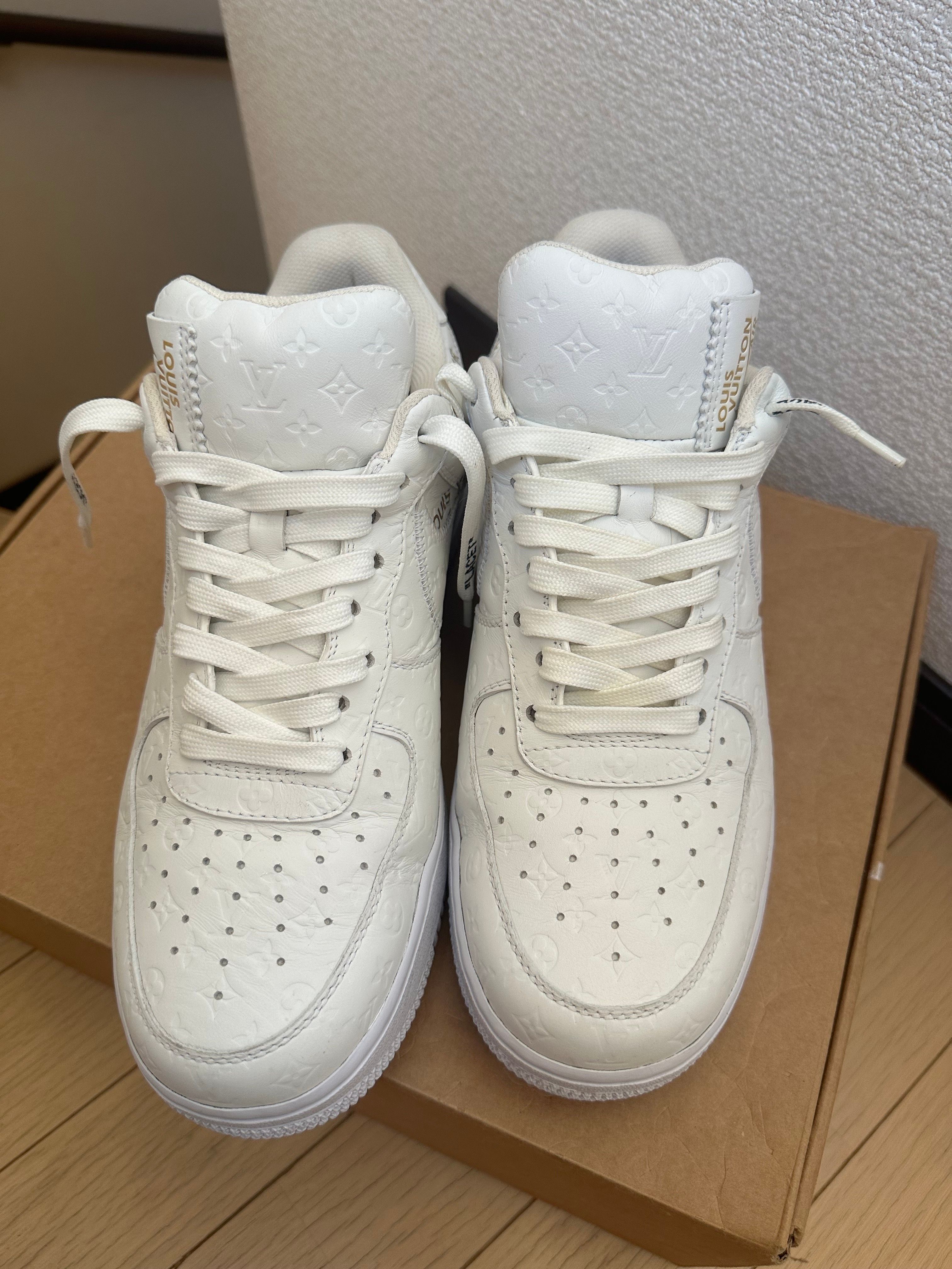 Louis Vuitton × Nike Air Force 1 Low by Virgil Abloh "White"