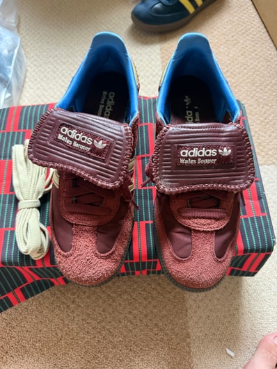 Wales Bonner × adidas Samba Nylon Low "Fox Brown/Sandy Beige/Lucky Blue"