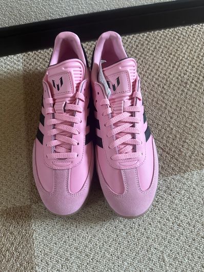 Inter Miami CF × adidas Samba Messi "Light Pink/Core Black/Gum"