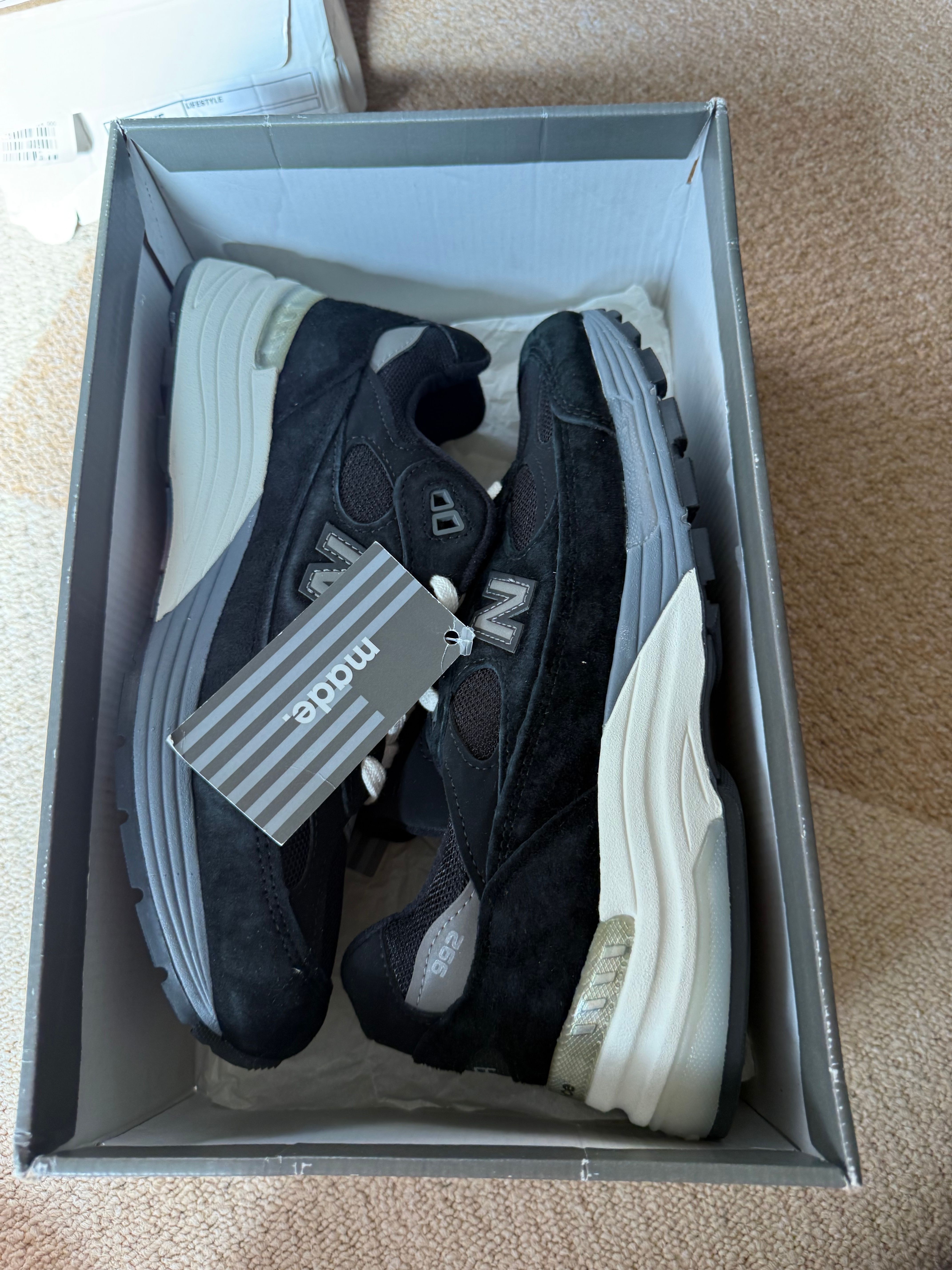 New Balance 992 Made in USA "Black"