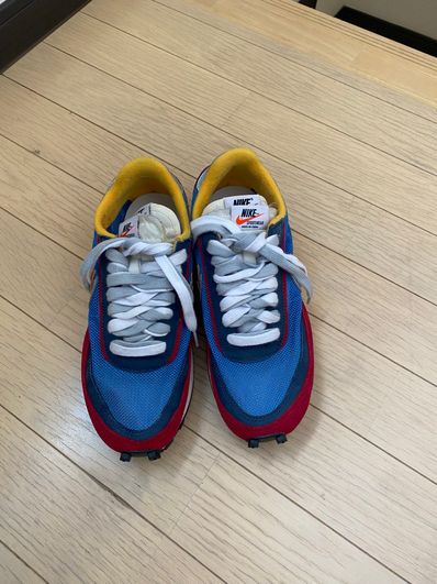sacai × Nike LDV Waffle "Red/Blue"
