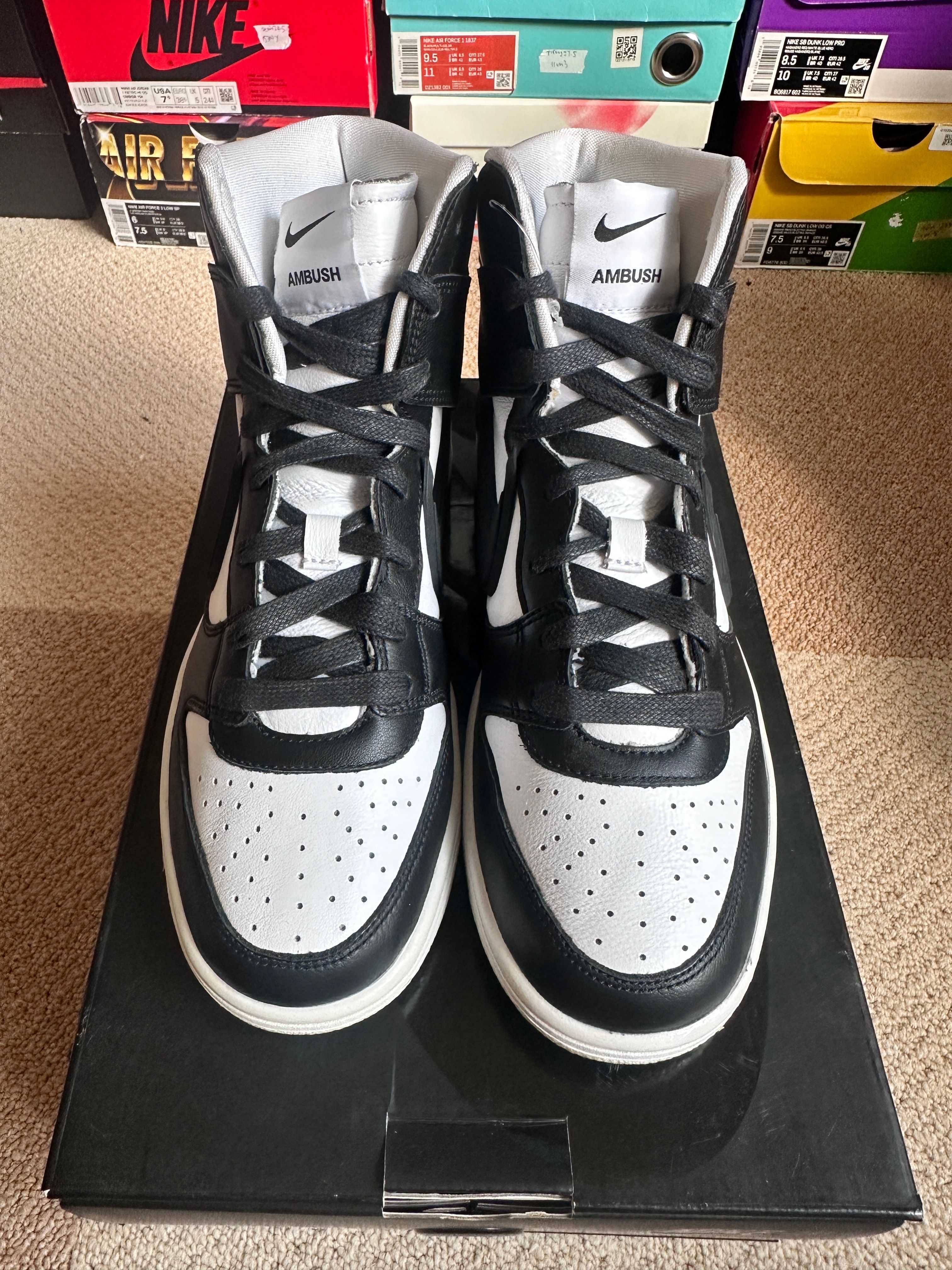 AMBUSH × Nike Dunk High "Black"