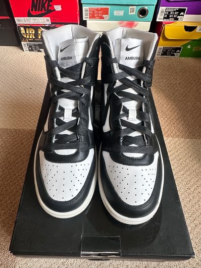 AMBUSH × Nike Dunk High "Black"
