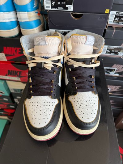 UNION × Nike Air Jordan 1 Retro High OG NRG "Varsity Red/Wolf Grey"