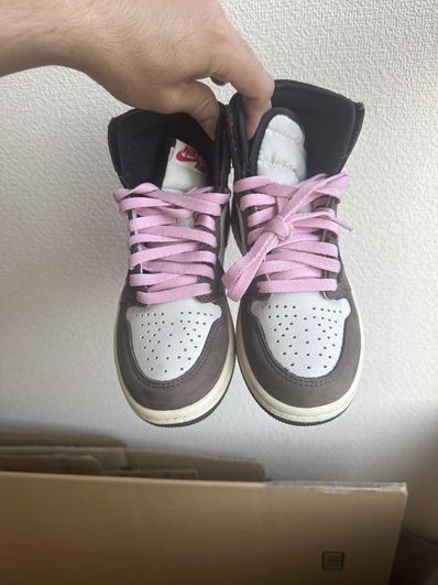 Travis Scott × Nike Air Jordan 1 Retro High OG TS SP "Sail/Dark Mocha"