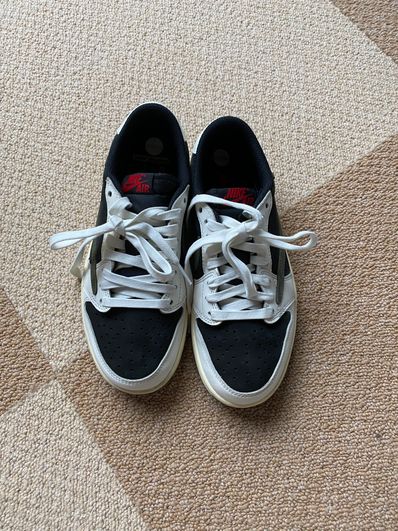 Travis Scott × Nike Women's Air Jordan 1 Low OG "Medium Olive"