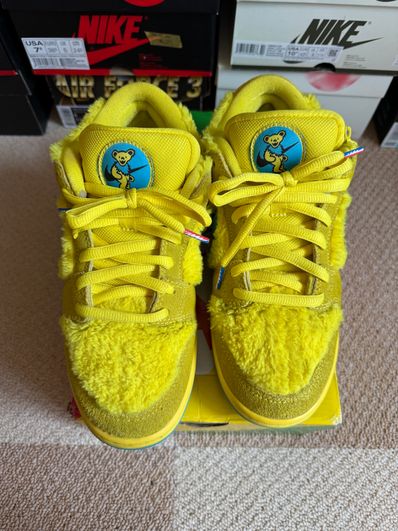 Grateful Dead × Nike SB Dunk Low "Yellow Bear"