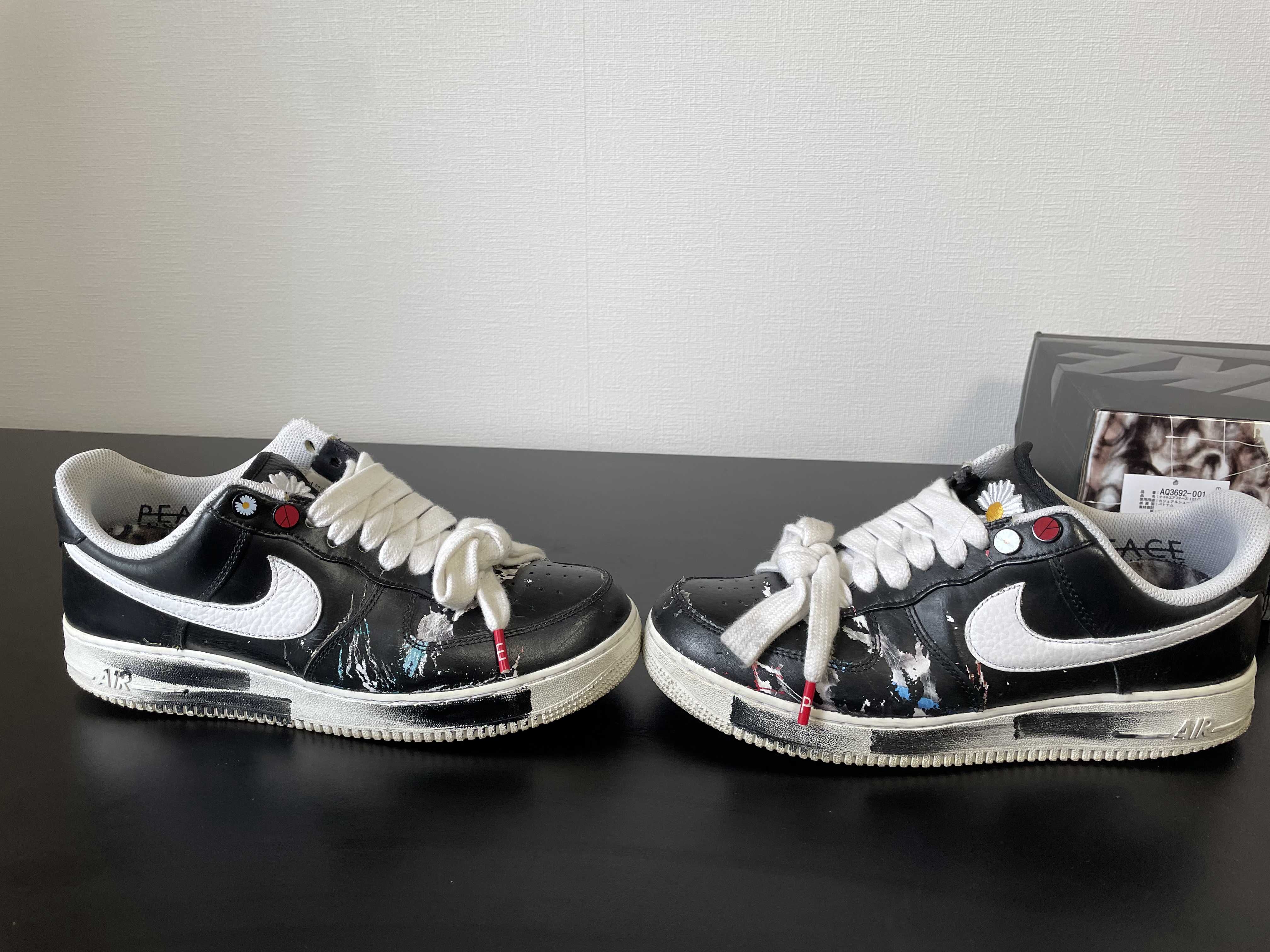 PEACEMINUSONE × Nike Air Force 1 Low Para Noise "Black" / G-DRAGON