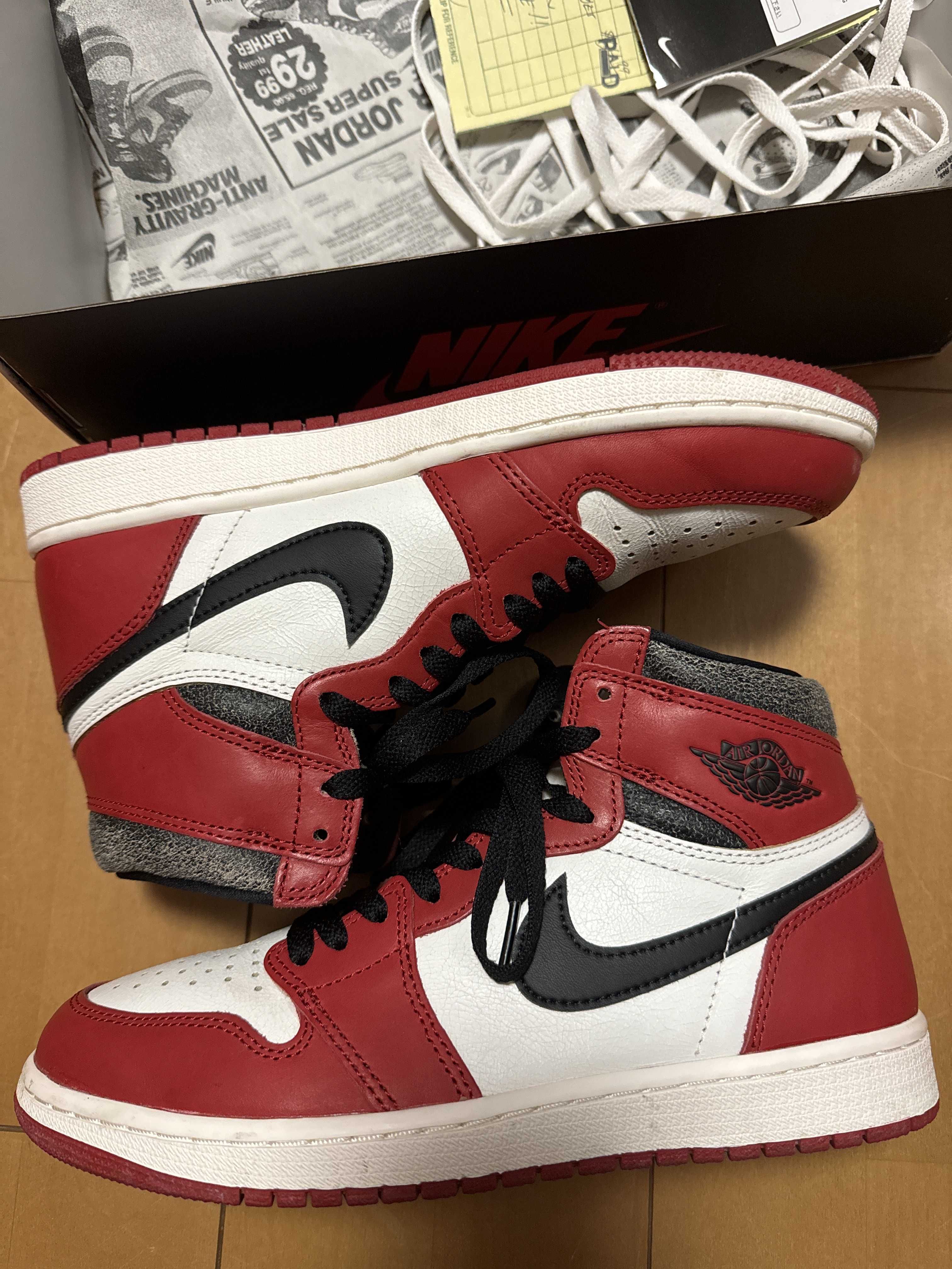 Nike Air Jordan 1 High OG "Lost & Found/Chicago"