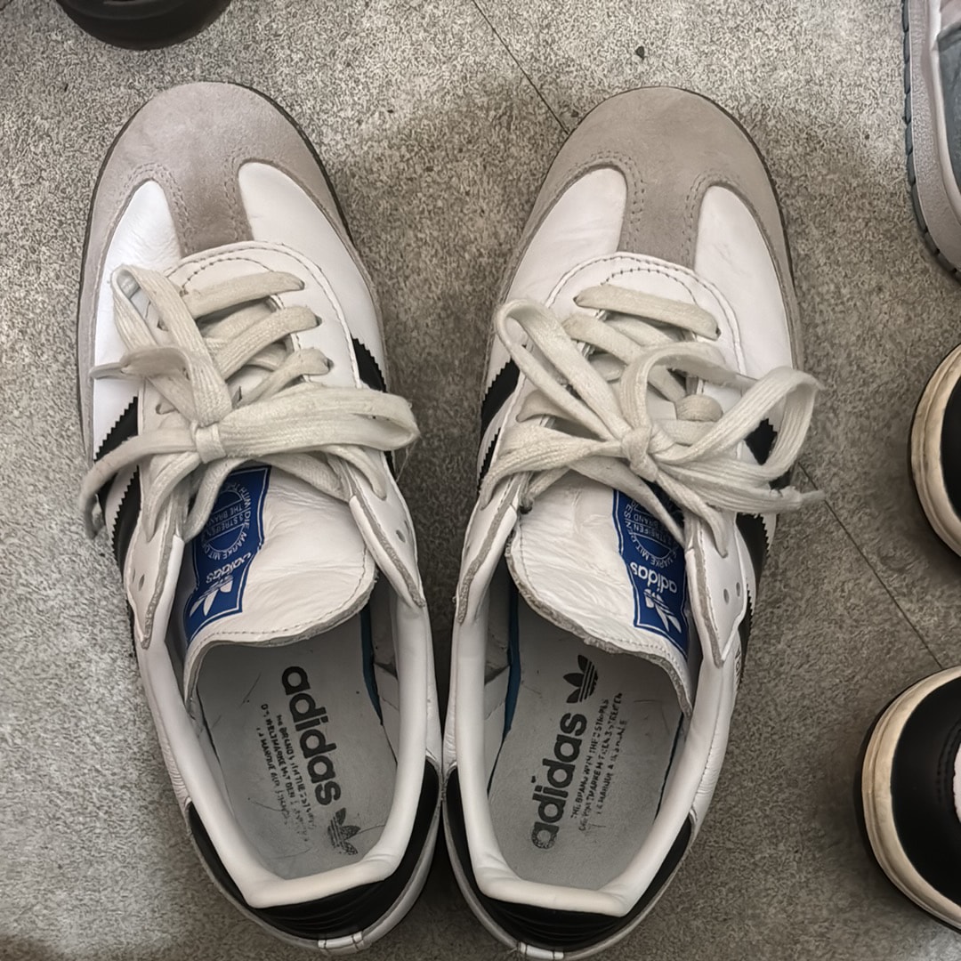 adidas Samba OG "Cloud White/Core Black/Clear Granite"